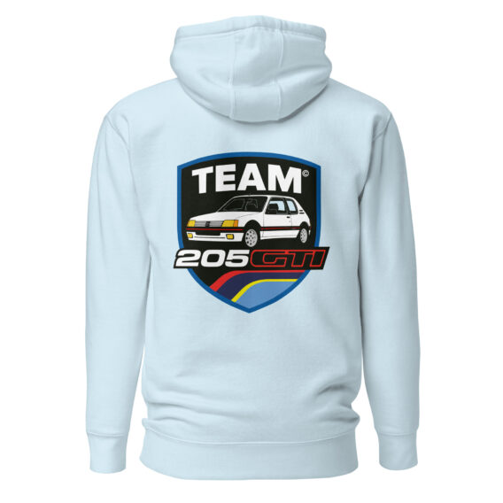 sweat exclusif 205 gti