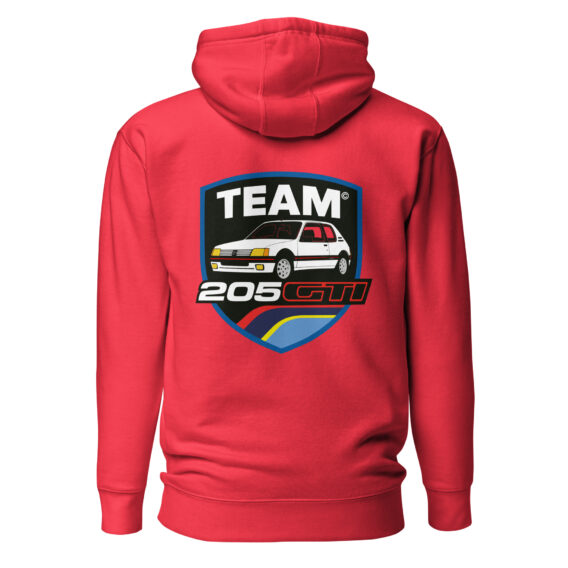 Sweat à Capuche Team 205 GTI