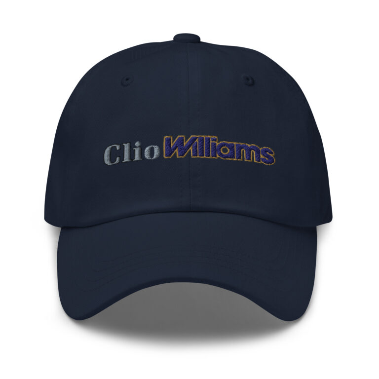 casquette brodée consacrée à la renault clio williams