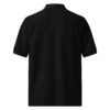 premium-polo-shirt-black-back-691cbe329d8a6.jpg Polo brodé R – Élégance sportive et raffinement