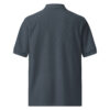 premium-polo-shirt-steel-grey-back-691cbe329f152.jpg Polo brodé R – Élégance sportive et raffinement