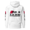 Sweat à capuche Audi RS3 – Édition Performance