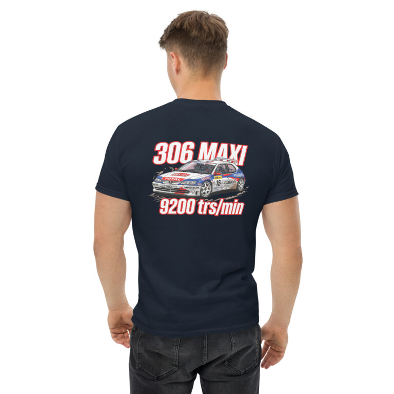 t-shirt rallye 306 maxi