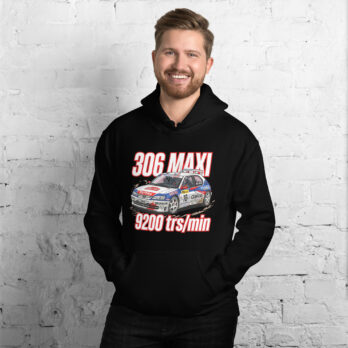 Sweat à capuche 306 MAXI Rallye – Exclusivité Shopnetwork Racing