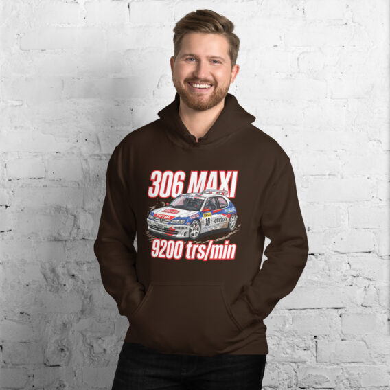 Sweat à capuche 306 MAXI Rallye – Exclusivité Shopnetwork Racing