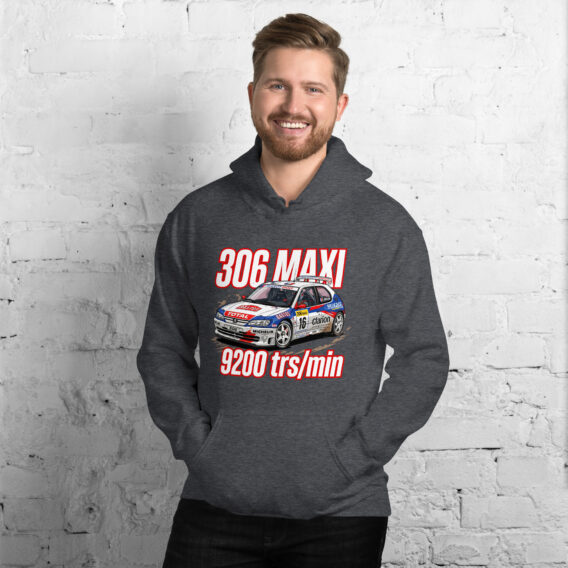 Sweat à capuche 306 MAXI Rallye – Exclusivité Shopnetwork Racing
