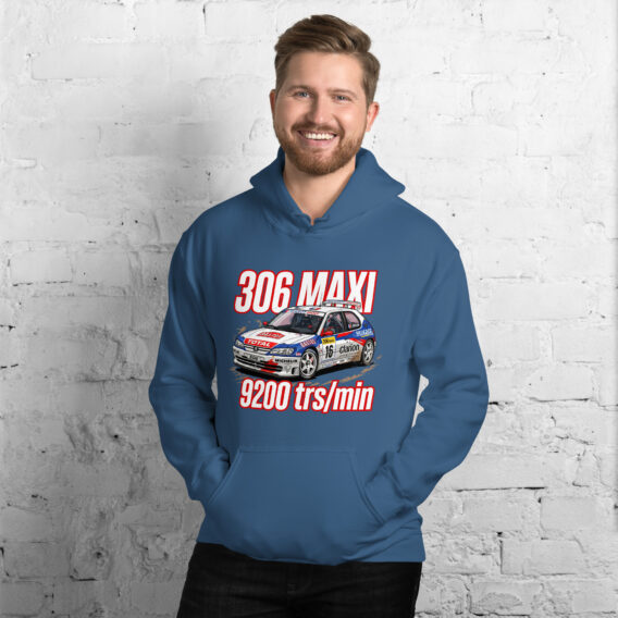 Sweat à capuche 306 MAXI Rallye – Exclusivité Shopnetwork Racing