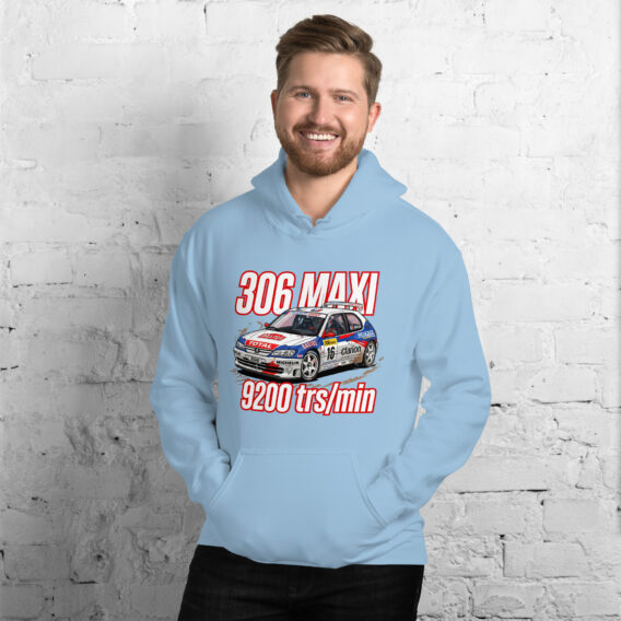 Sweat à capuche 306 MAXI Rallye – Exclusivité Shopnetwork Racing