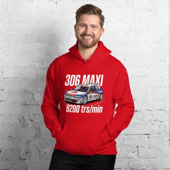 Sweat à capuche 306 MAXI Rallye – Exclusivité Shopnetwork Racing