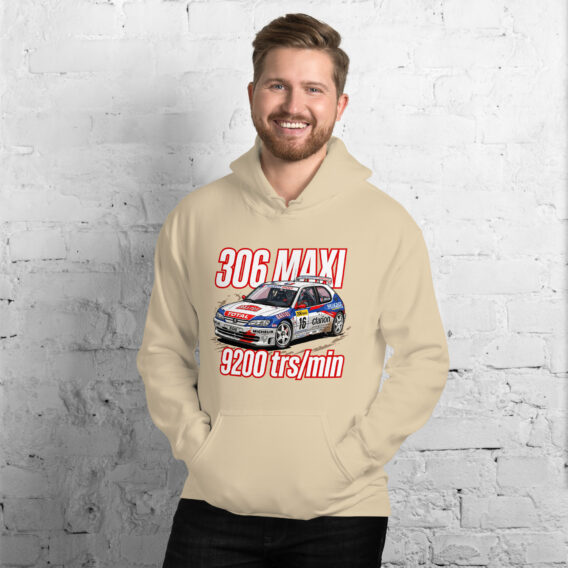 Sweat à capuche 306 MAXI Rallye – Exclusivité Shopnetwork Racing