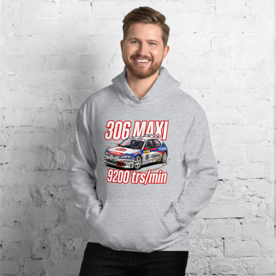 Sweat à capuche 306 MAXI Rallye – Exclusivité Shopnetwork Racing