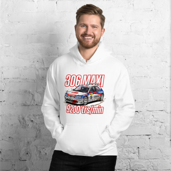 Sweat à capuche 306 MAXI Rallye – Exclusivité Shopnetwork Racing