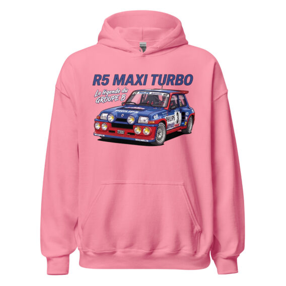 Sweat à capuche R5 Maxi Turbo – La légende du Groupe B