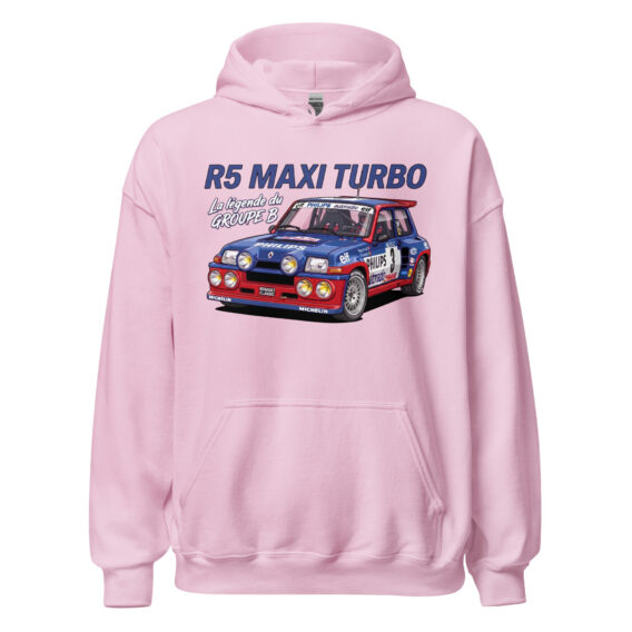 Sweat à capuche R5 Maxi Turbo – La légende du Groupe B