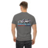 unisex-classic-tee-charcoal-back-6a5509456cad2.jpg T-shirt Lancia Delta S4 – Groupe B Legend