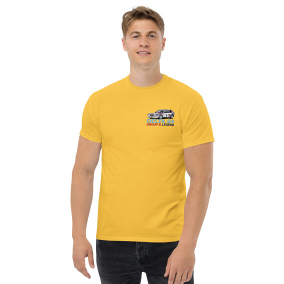 unisex-classic-tee-daisy-front-6a550945847fe.jpg T-shirt Lancia Delta S4 – Groupe B Legend