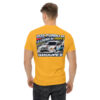 unisex-classic-tee-gold-back-6a5501d6c0920.jpg T-shirt Peugeot 205 Turbo 16 – La légende du Groupe B