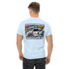 unisex-classic-tee-light-blue-back-6a5501d6f38bc.jpg T-shirt Peugeot 205 Turbo 16 – La légende du Groupe B