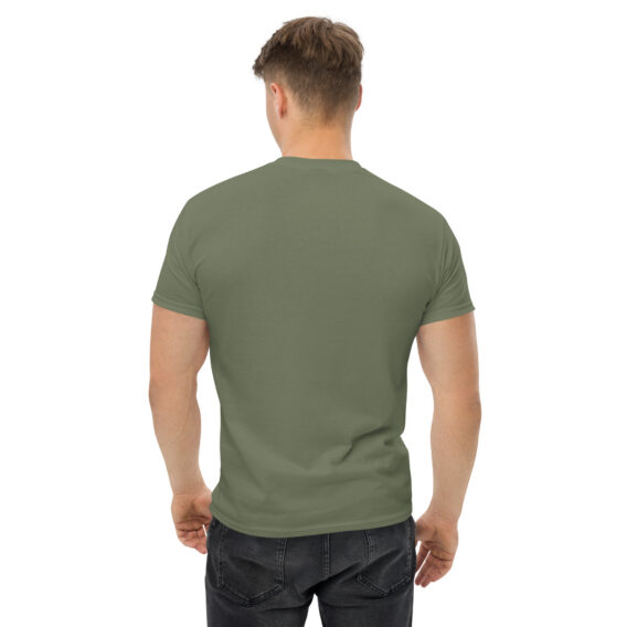 unisex-classic-tee-military-green-back-6a55036494301.jpg T-shirt Audi quattro S1 – La légende du Groupe B