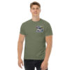 unisex-classic-tee-military-green-front-6a5501d6a2b1a.jpg T-shirt Peugeot 205 Turbo 16 – La légende du Groupe B