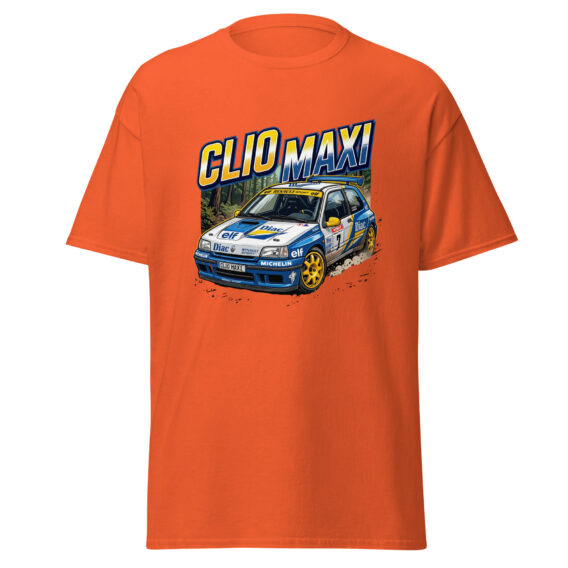 unisex-classic-tee-orange-front-6a5504b445d10.jpg T-shirt Clio Maxi