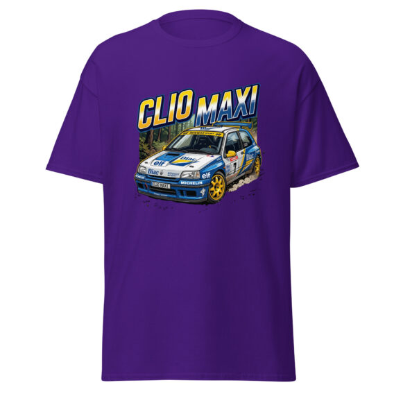 unisex-classic-tee-purple-front-6a5504b42dc60.jpg T-shirt Clio Maxi
