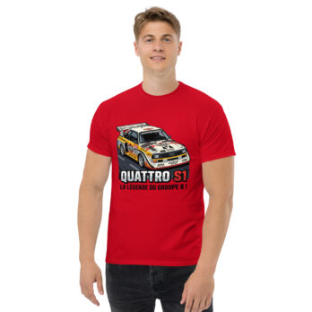 T-shirt Audi quattro S1 – La légende du Groupe B