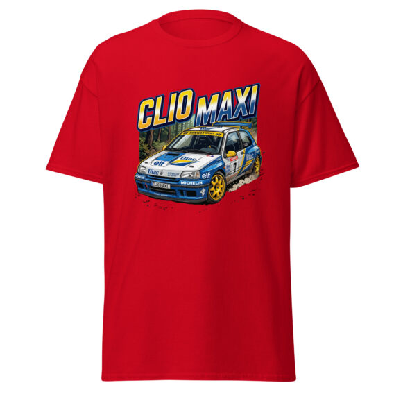 unisex-classic-tee-red-front-6a5504b4310e3.jpg T-shirt Clio Maxi