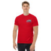 unisex-classic-tee-red-front-6a550945654bd.jpg T-shirt Lancia Delta S4 – Groupe B Legend