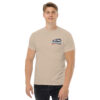 unisex-classic-tee-sand-front-6a550945776c6.jpg T-shirt Lancia Delta S4 – Groupe B Legend