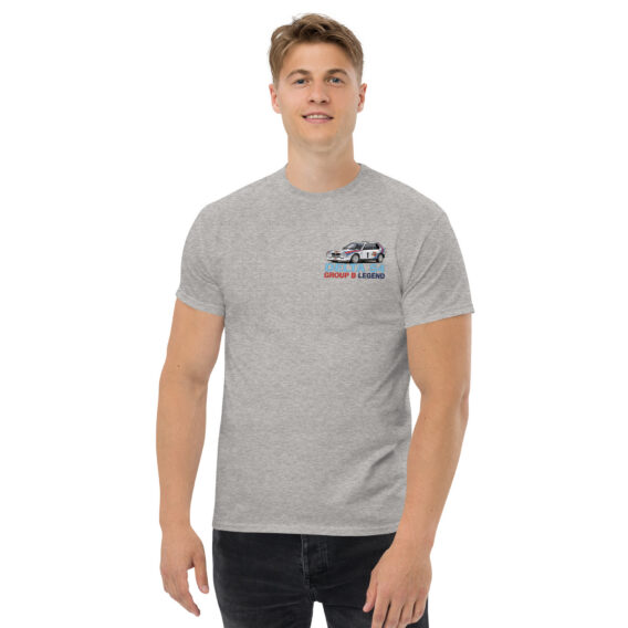 unisex-classic-tee-sport-grey-front-6a550945729c2.jpg T-shirt Lancia Delta S4 – Groupe B Legend