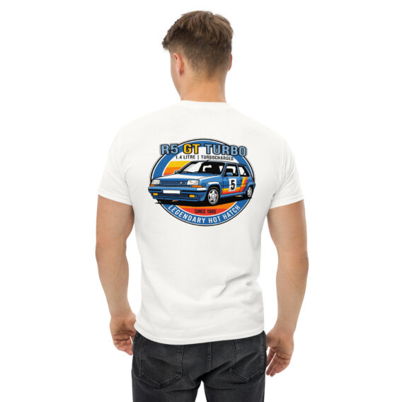 T-shirt Renault 5 GT Turbo – Exclusivité Shopnetwork Racing