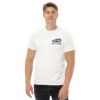 unisex-classic-tee-white-front-6a55094596b51.jpg T-shirt Lancia Delta S4 – Groupe B Legend