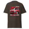 205 GTI “Plus GTI que jamais” T-shirt – Dark chocolate, front view