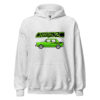 Rallye 2 hoodie – Pinchard grey, front view