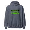 Rallye 2 hoodie – Heather Sport Dark Navy, front view