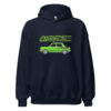 Rallye 2 hoodie – Navy, front view