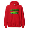 Rallye 2 hoodie – Red, front view