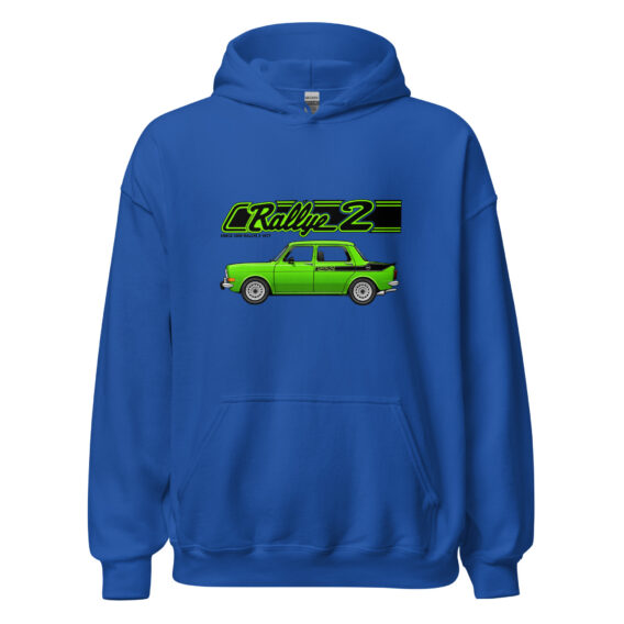 Rallye 2 hoodie – Royal blue, front view