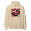 205 GTI “Plus GTI que jamais” hoodie – Sand, front view