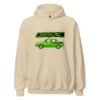 Rallye 2 hoodie – Sand, front view