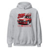 205 GTI “Plus GTI que jamais” hoodie – Sport grey, front view