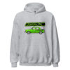 Rallye 2 hoodie – Sport grey, front view